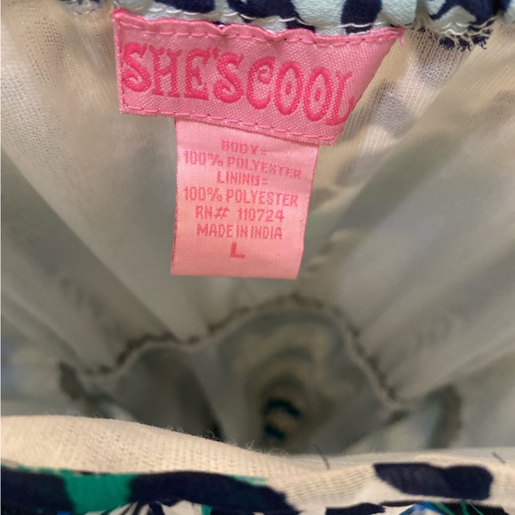 ❤️🤩She’s Cool Blue Green Black & White Leopard  Stripped Sleeveless Maxi Dress - Picture 6 of 9